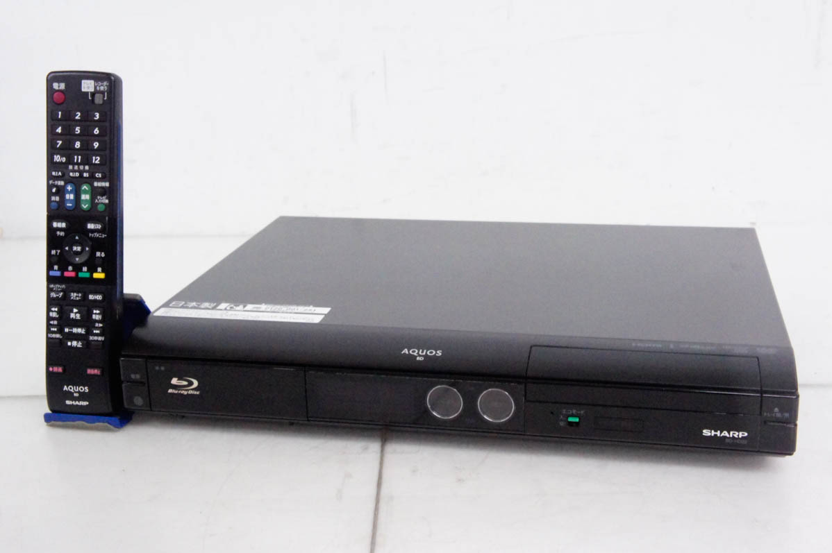 中古 SHARP AQUOS ブルーレイ BD-HD22 BD レコーダー 250GB 映像 機器