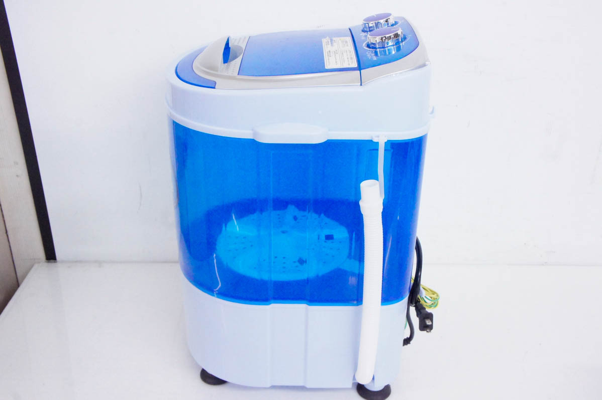 中古 三金商事 水流式 ポータブル洗濯機 MWM1000 1.8kg : エスネット 