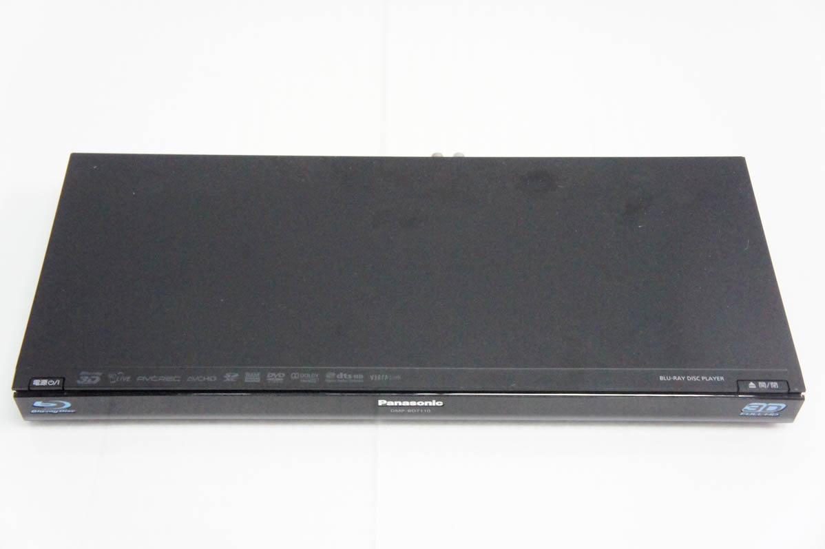 中古 Panasonicパナソニック ブルーレイディスクプレーヤー DMP-BDT110