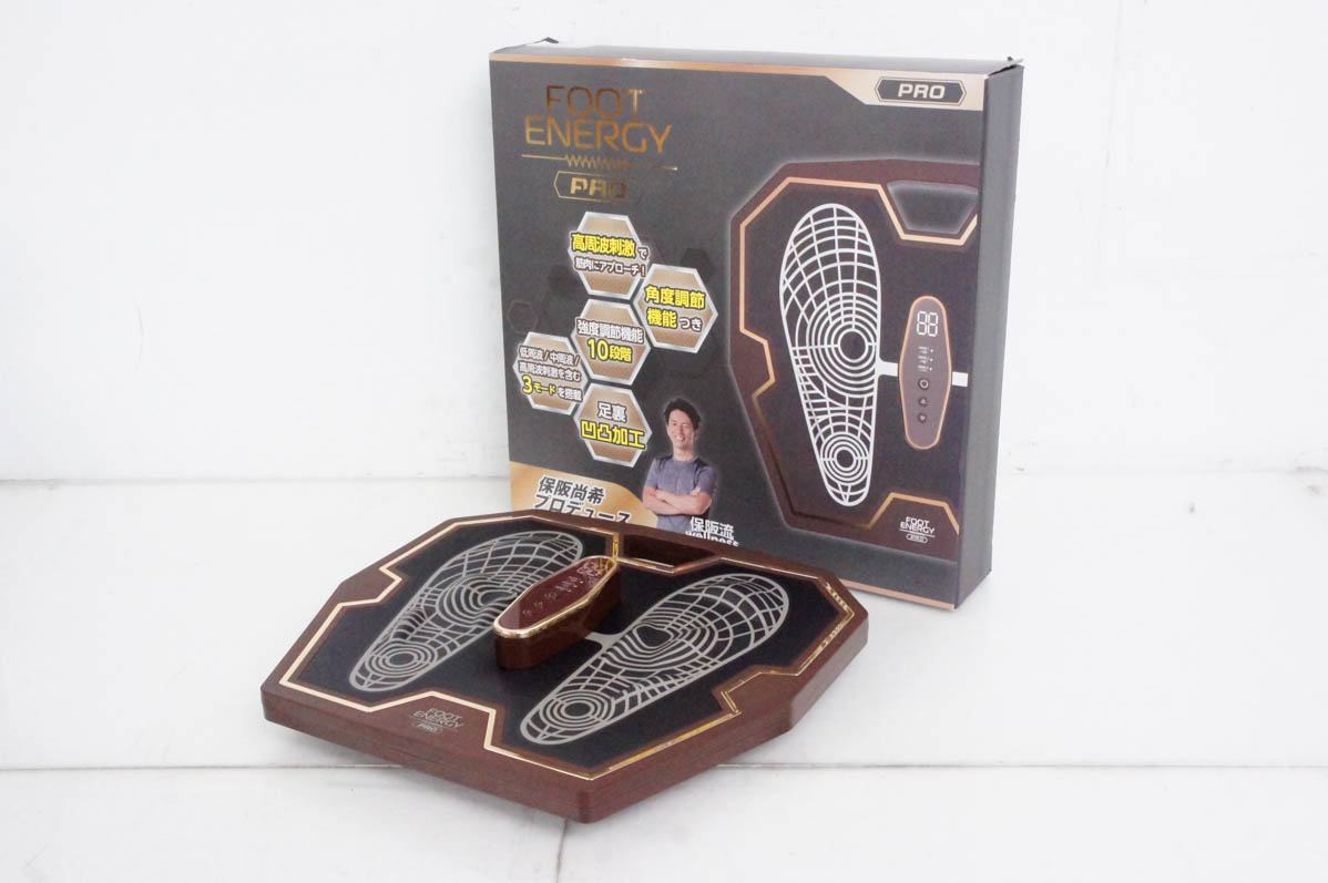 美品 FOOT ENERGY PRO FE-002 フットエナジープロ EMS 【公式通販