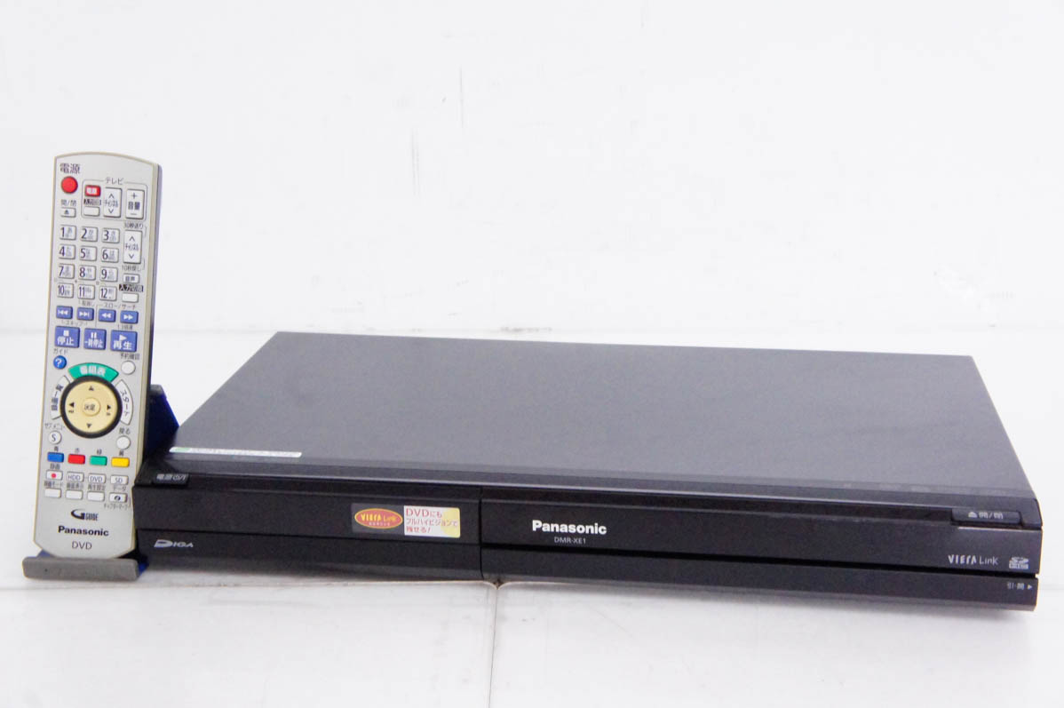 中古 Panasonicパナソニック HDD搭載ハイビジョンDVDレコーダー ハイビジョンディーガ HDD160GB DMR XE1 K :d0910224:エスネットショップ ヤフー店