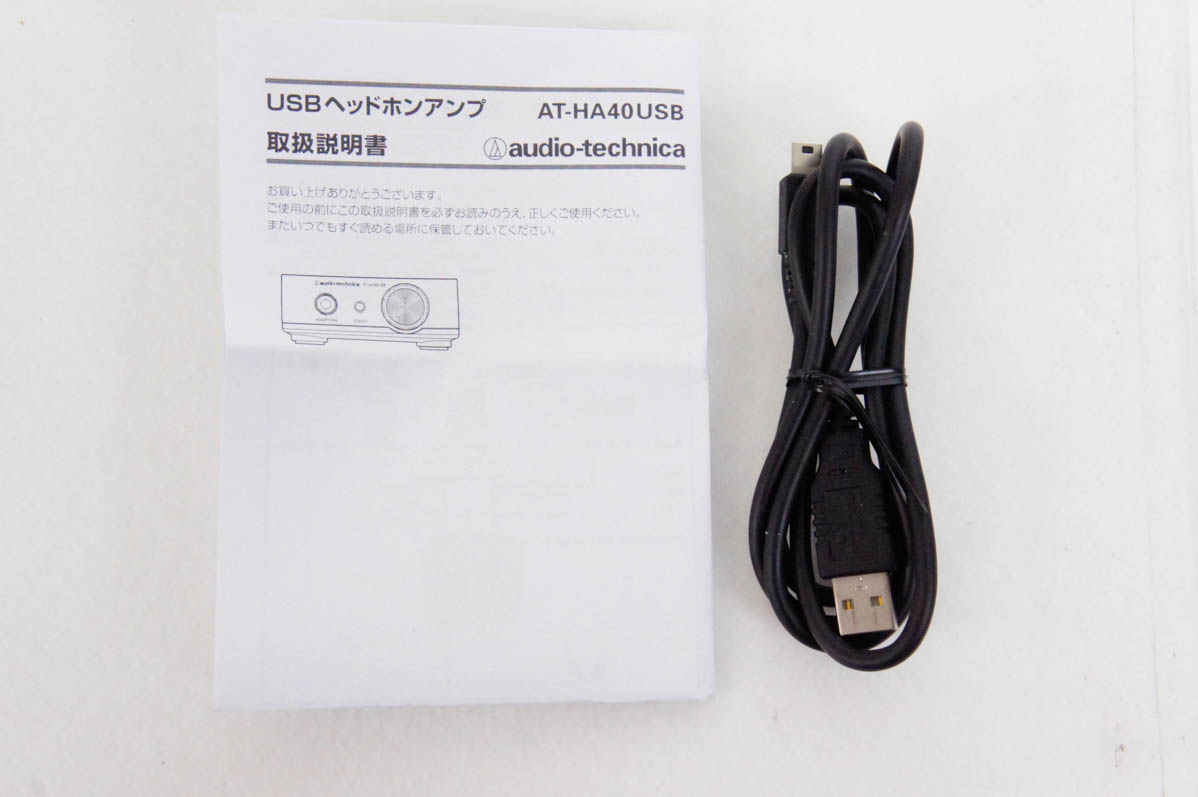 中古 audio-technicaオーディオテクニカ USBヘッドホンアンプ AT-HA40USB ハイレゾ音源対応 : d0910923 :  エスネットショップ ヤフー店 - 通販 - Yahoo!ショッピング