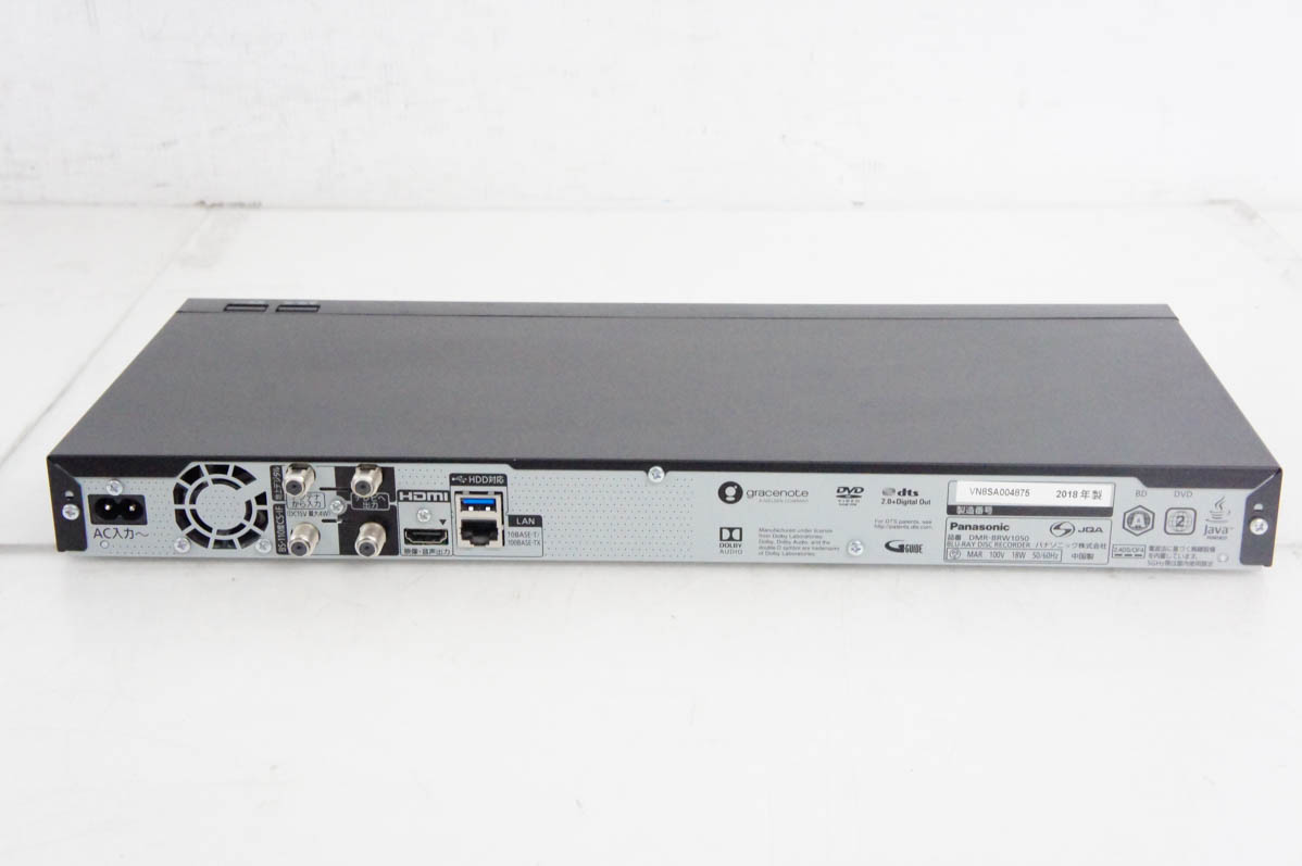 25C356_ジ3 Panasonic パナソニック ブルーレイディスクレコーダー