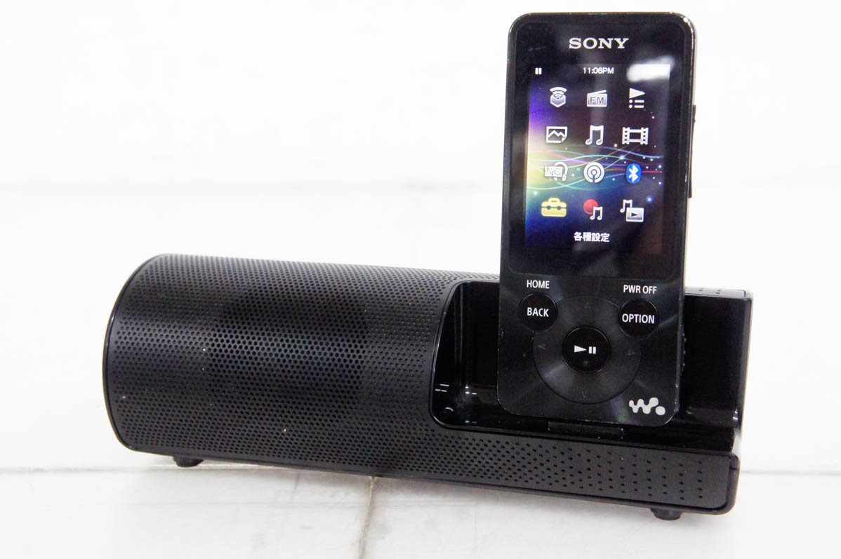 ○SONY ウォークマン スピーカー付 8GB NW-S784K ソニー WALKMAN