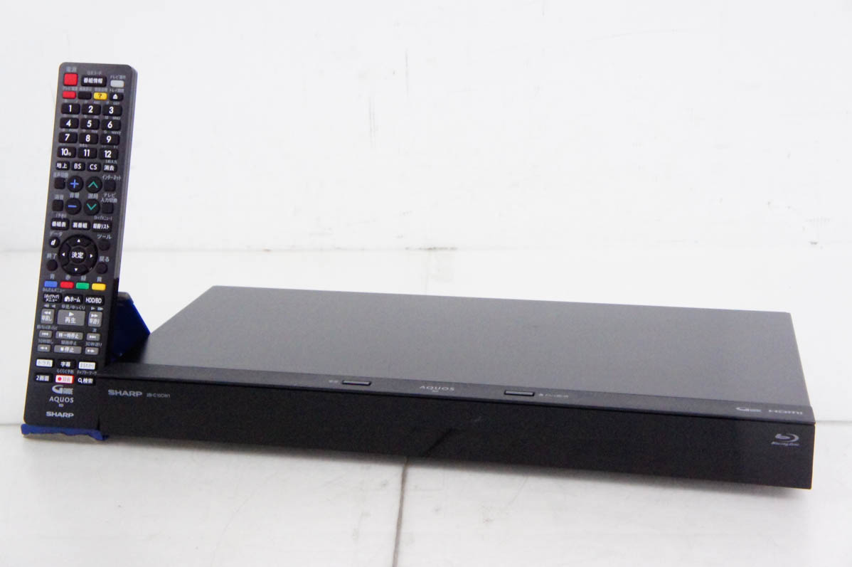 SHARP AQUOS ブルーレイプレーヤー 2B-C10BT1 中古品 中古 SHARPシャープ BDレコーダー AQUOSアクオスブルーレイ 2B