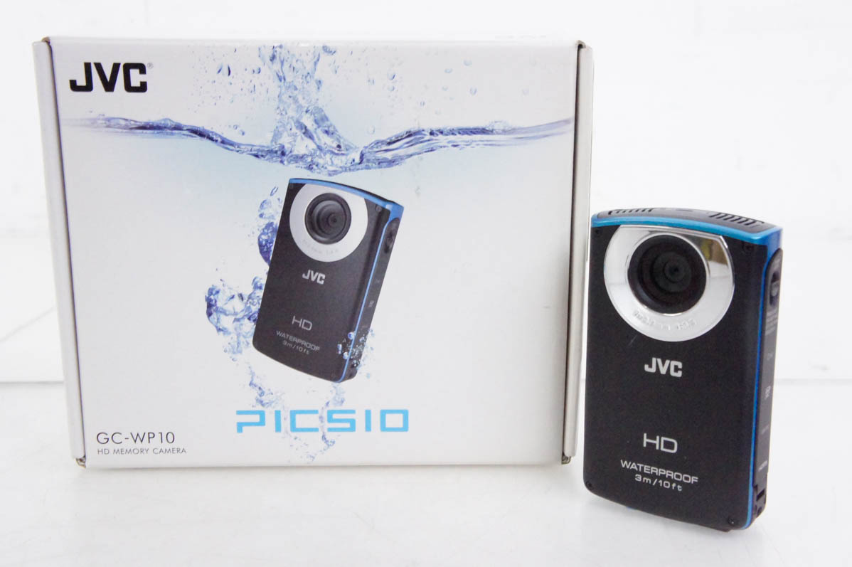 動作確認のみで、ほぼ未使用 JVC ハイビジョンメモリームービー Everio