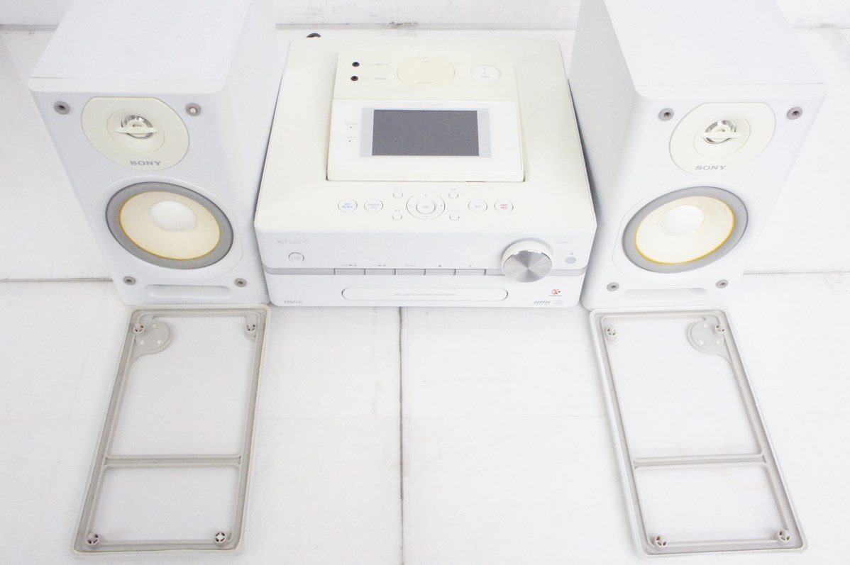 中古 SONYソニー HDDコンポ CD／ラジオ NETJUKE NAS-D500HD