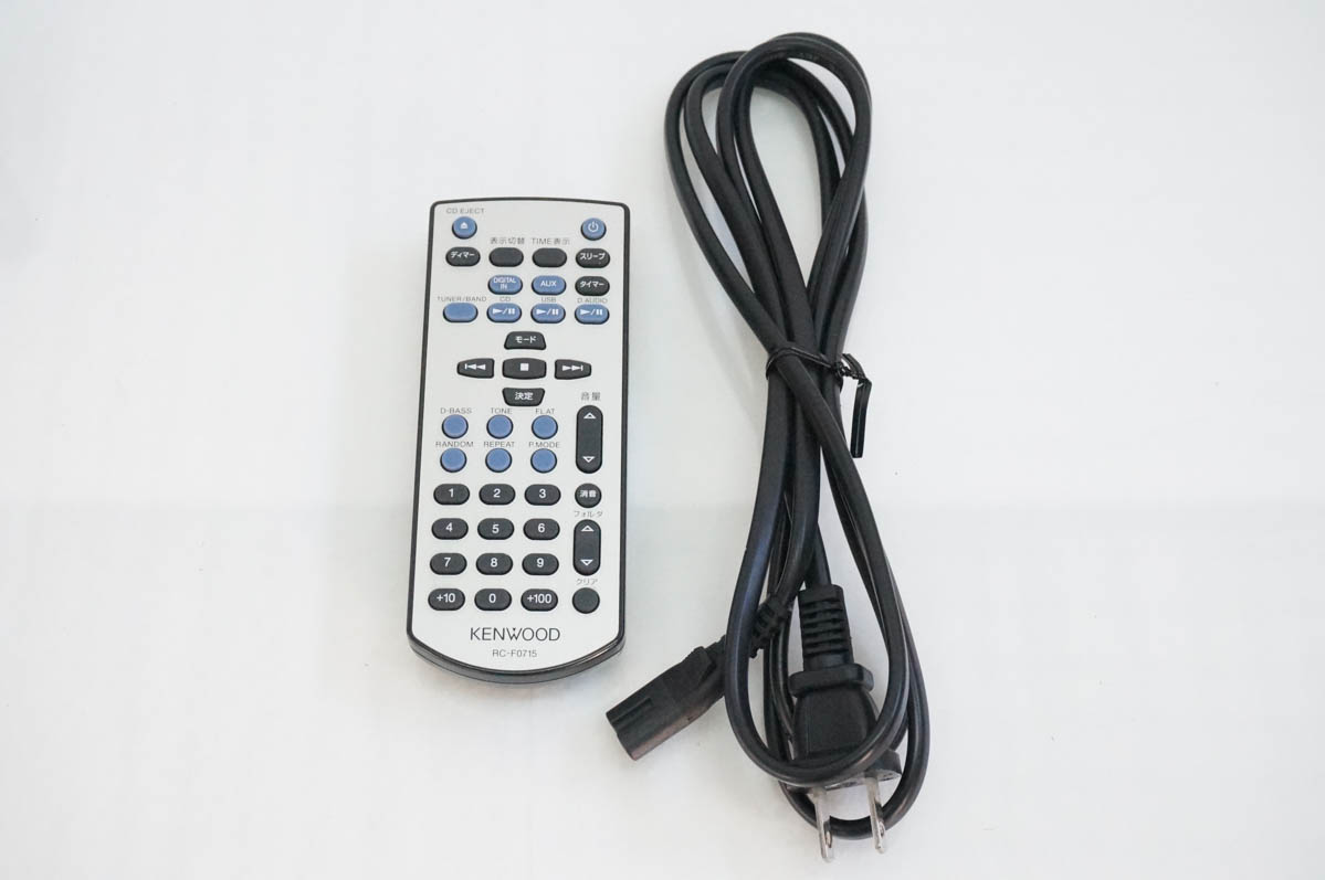 中古 KENWOODケンウッド USB/CD コンパクトHi-Fiシステム U-K323