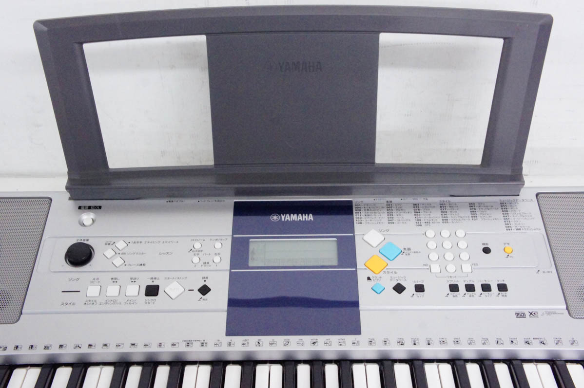 中古 YAMAHAヤマハ 電子キーボード ポータトーン 61鍵 PSR-E323 : エス