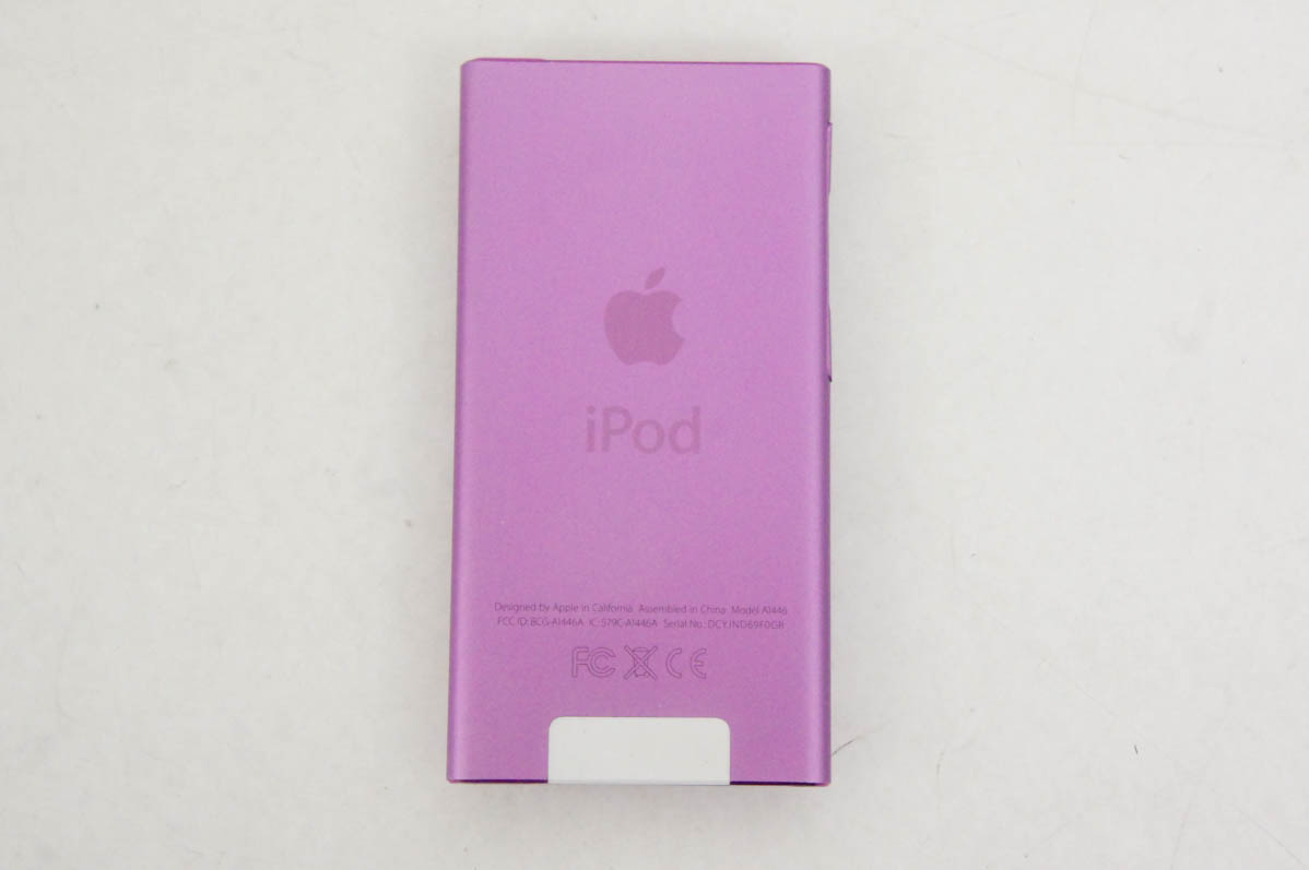 中古 Appleアップル 第7世代 iPod nano 16GB パープル ME479J｜snet-shop｜04