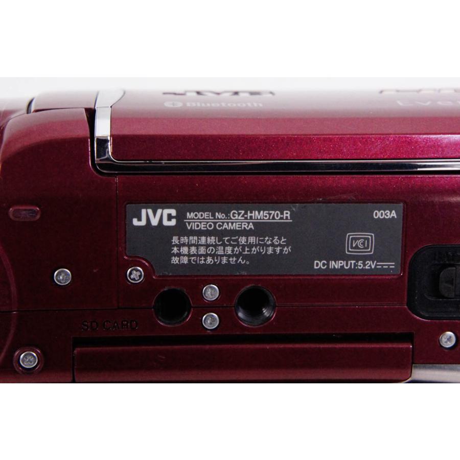 中古 JVC Victorビクター エブリオEverio ハイビジョンデジタルビデオカメラ GZ-HM570 64GB内蔵メモリー｜snet-shop｜05