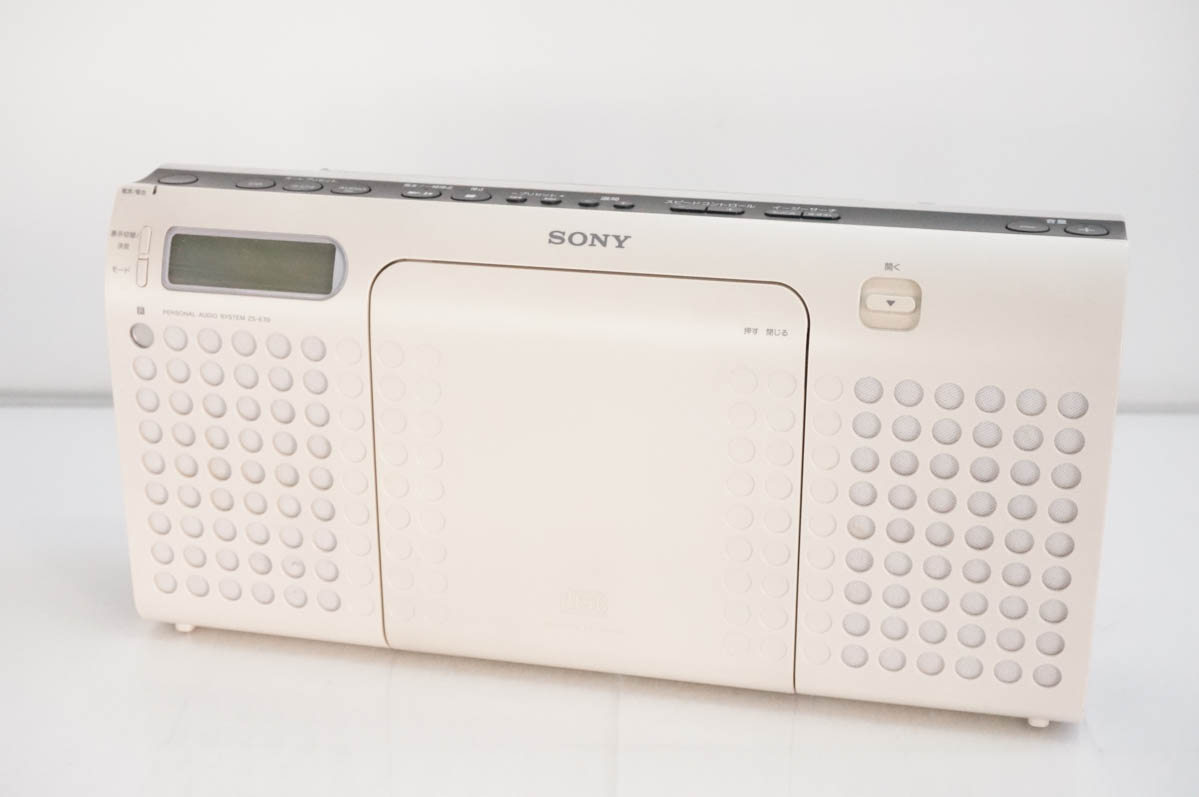 ラジオ・コンポ SONY SRF-M98 中古 SONYソニー FMステレオ/AM ライターサイズラジオ SRF-M98 S