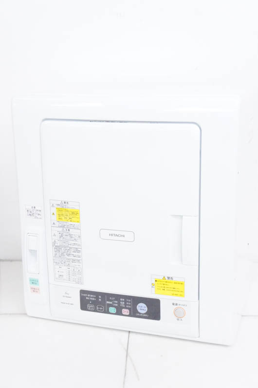 中古 C HITACHI日立 衣類乾燥機 DE-N60WV 乾燥容量6kg : エスネット
