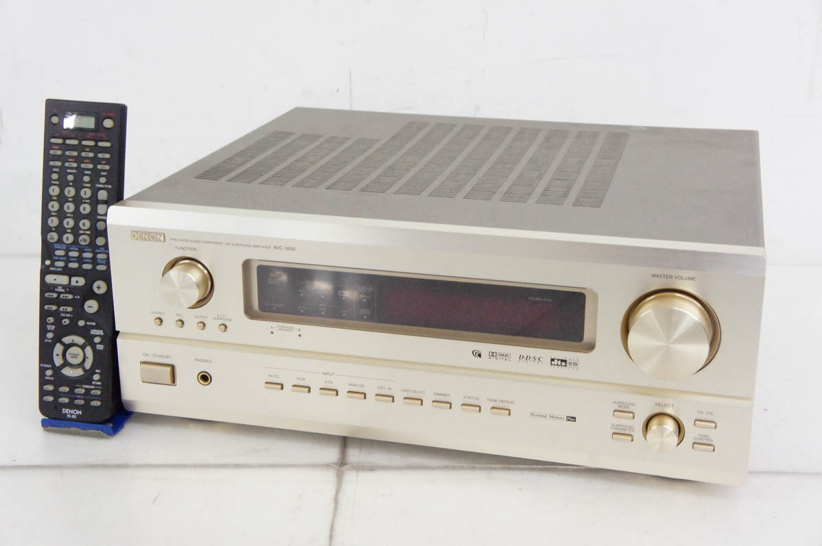 最大15%OFFクーポン 中古 DENONデノン エスネット : AVC-3500 AVサラウンドアンプ アンプ