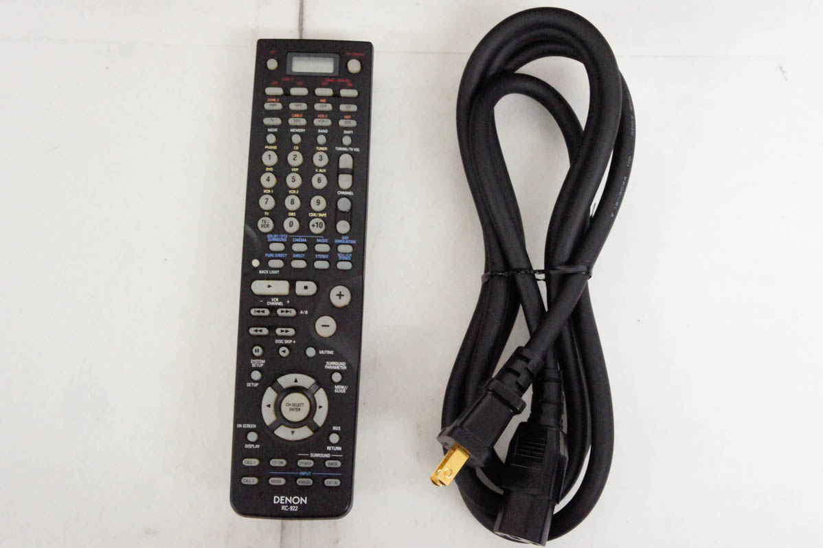 中古 DENONデノン AVサラウンドアンプ AVC-3500 : エスネット