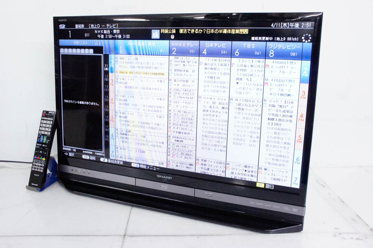 中古 SHARPシャープ 32V型ハイビジョン液晶テレビ AQUOSアクオス LC-32DR9 : d0971424 : エスネットショップ ヤフー店  - 通販 - Yahoo!ショッピング