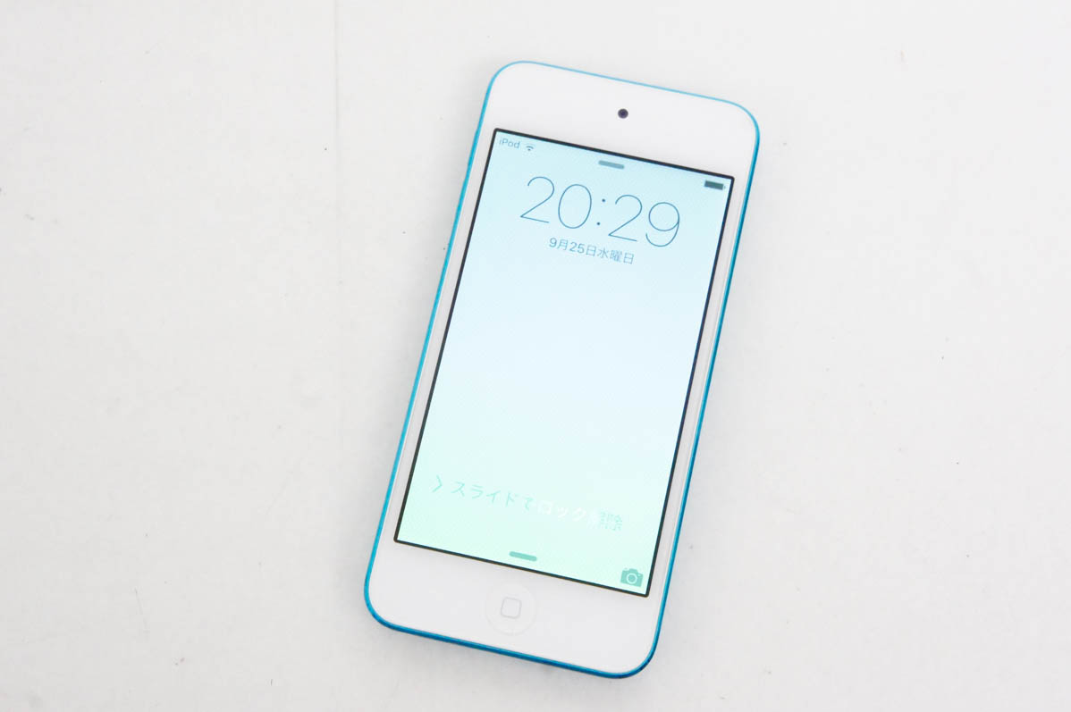 中古 Appleアップル 第5世代 iPod touch 64GB ブルー MD718J/A : d0983824 : エスネットショップ ヤフー店