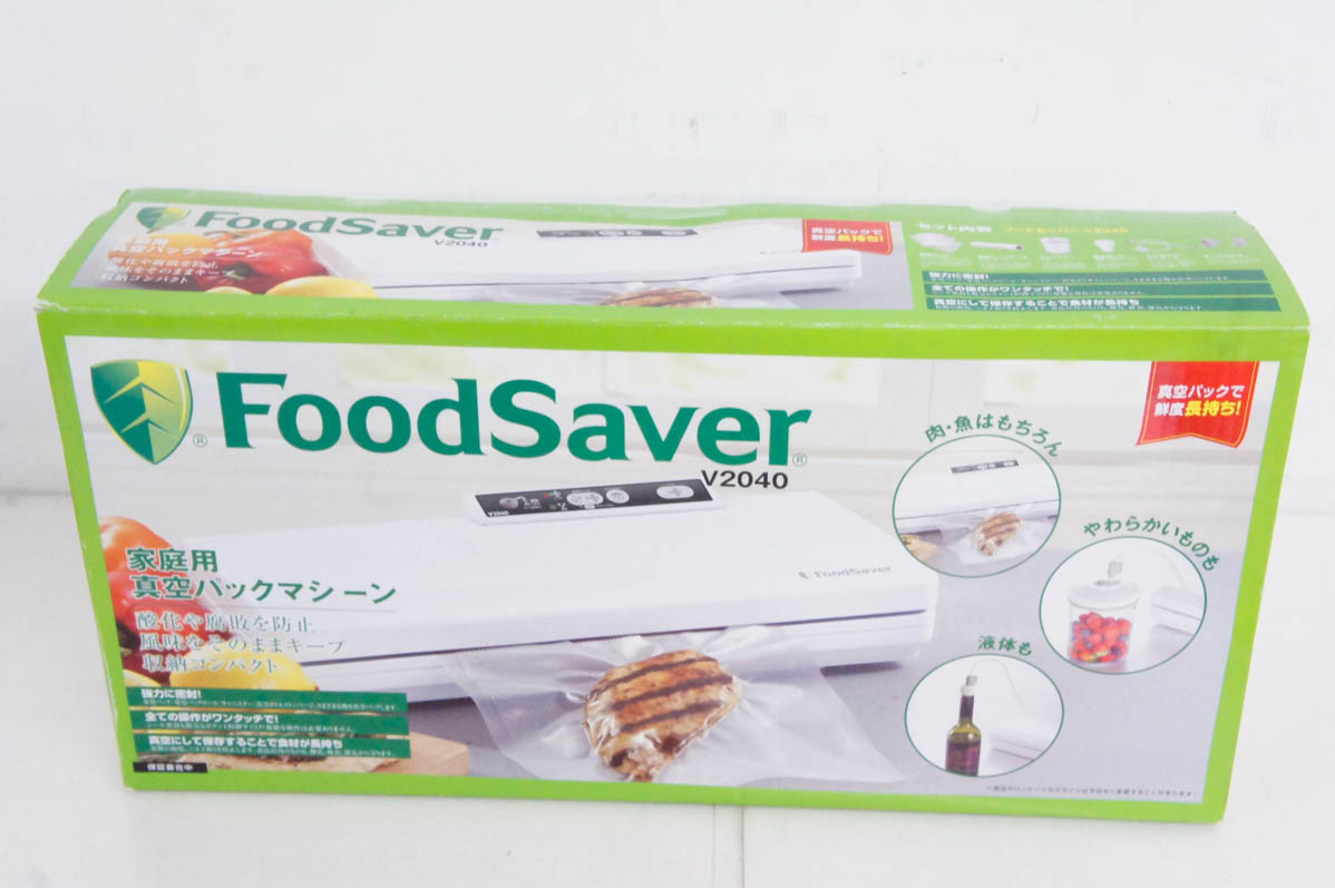 未使用 家庭用真空パック機 フードセーバー Food Saver V2040 d1000124エスネットショップ ヤフー店 通販