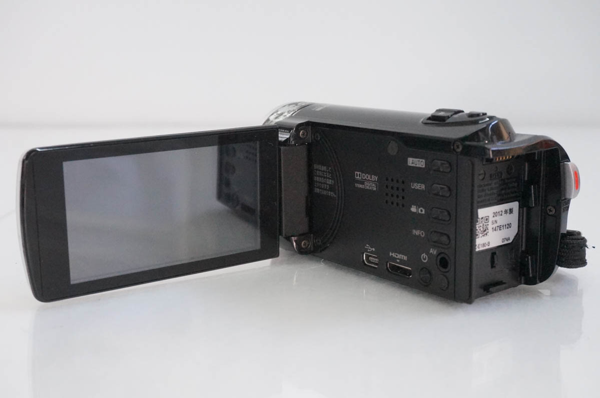 中古 JVC Victorビクター エブリオEverio ビデオカメラ GZ-E180 : エス