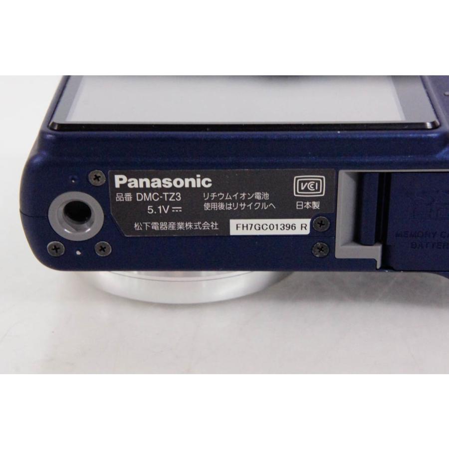 中古 C Panasonicパナソニック コンパクトデジタルカメラ LUMIXルミックス 720万画素 DMC-TZ3-K ブラック｜snet-shop｜06
