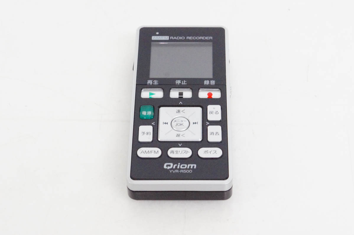 中古 山善 Qriomキュリオム ラジオボイスレコーダー YVR-R500