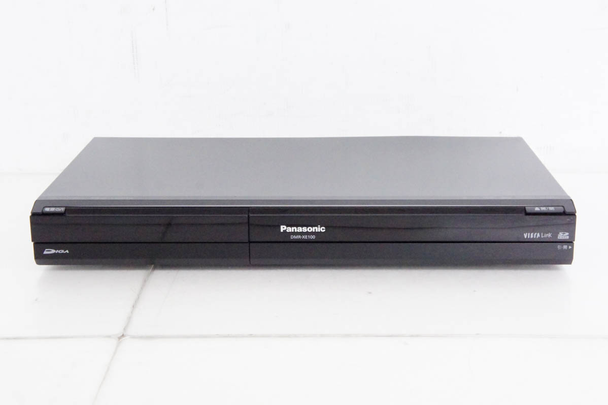 中古 Panasonicパナソニック HDD搭載ハイビジョンDVDレコーダー DIGAハイビジョンディーガ HDD320GB DMR-XE100-K｜snet-shop｜02