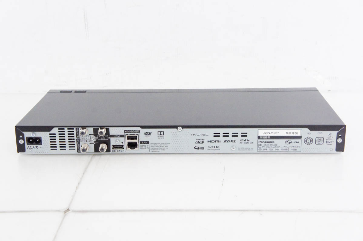 中古 Panasonicパナソニック ブルーレイディスクレコーダー DIGA DMR-BRS530 HDD500GB : d1041224 :  エスネットショップ ヤフー店 - 通販 - Yahoo!ショッピング