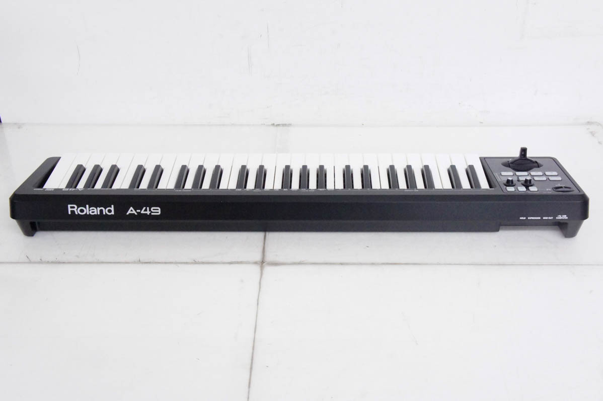 【送料無料】Roland A-49 MIDIキーボード ※未使用品 Amazon | Roland MIDI Keyboard Controller ホワイト A-49-WH