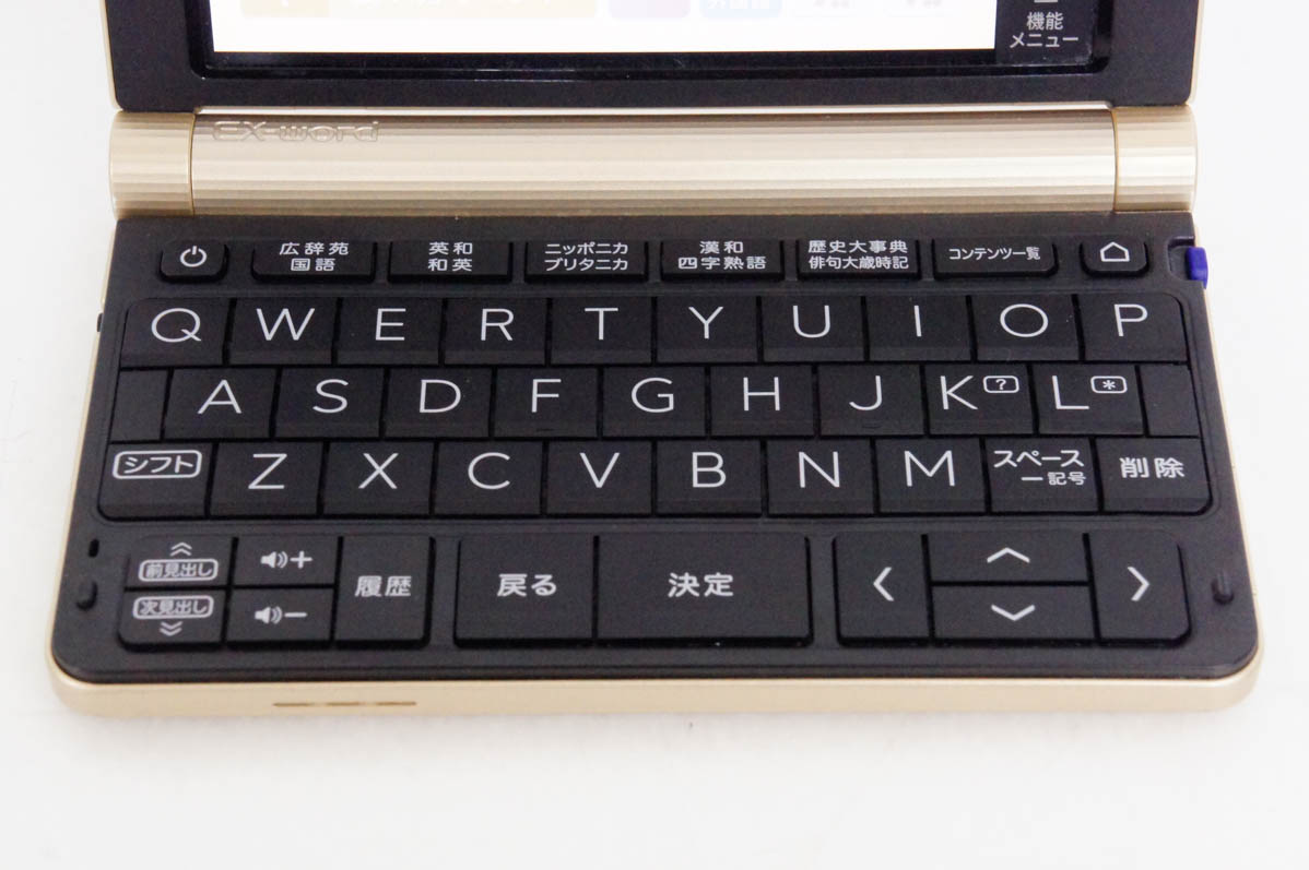 中古 CASIOカシオ EX-wordエクスワード 電子辞書 XD-JTSV6000