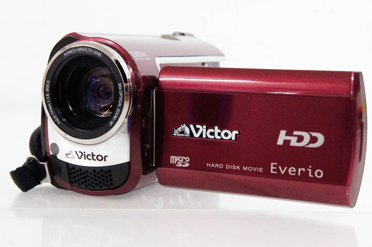 通販超激得】 Everio JVC GM-MG630SU 60G カメラ DVDライター 三脚