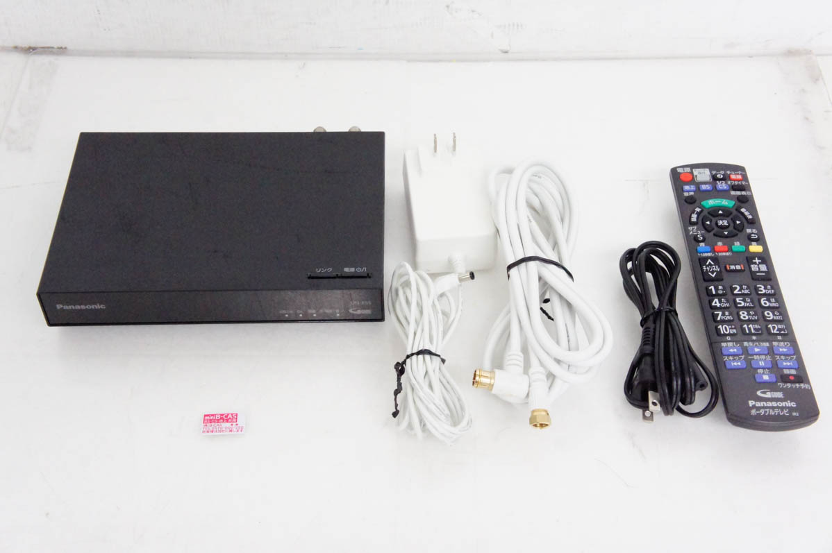 中古 Panasonicパナソニック ポータブル地上・BS・110度CS