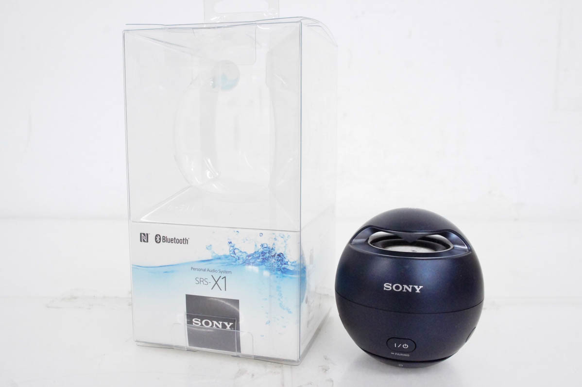 中古 SONYソニー ワイヤレスポータブルスピーカー SRS-X1 防水 Bluetooth対応｜snet-shop