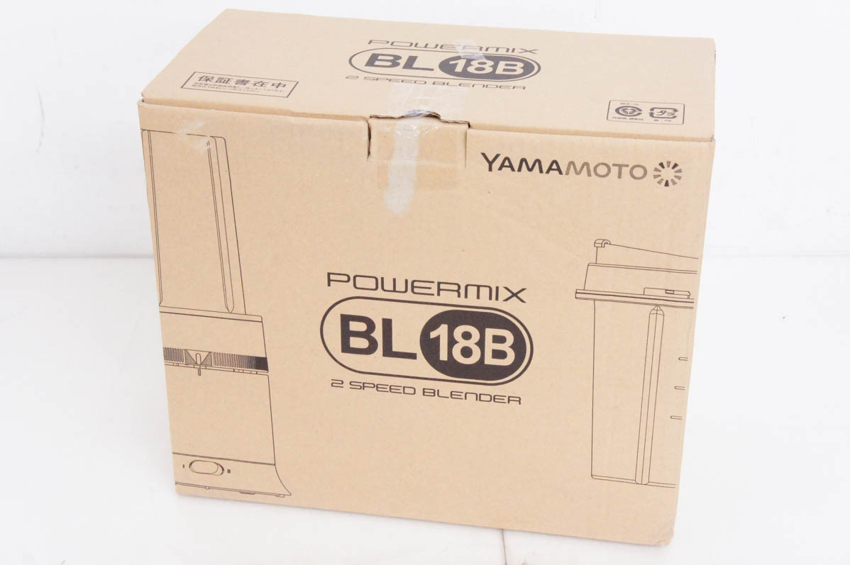 未使用 山本電機 ブレンダー POWERMIX YE-BL18B レッド : エスネット