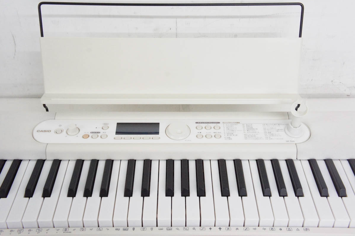 中古 CASIOカシオ 光ナビゲーションキーボード カシオトーン LK