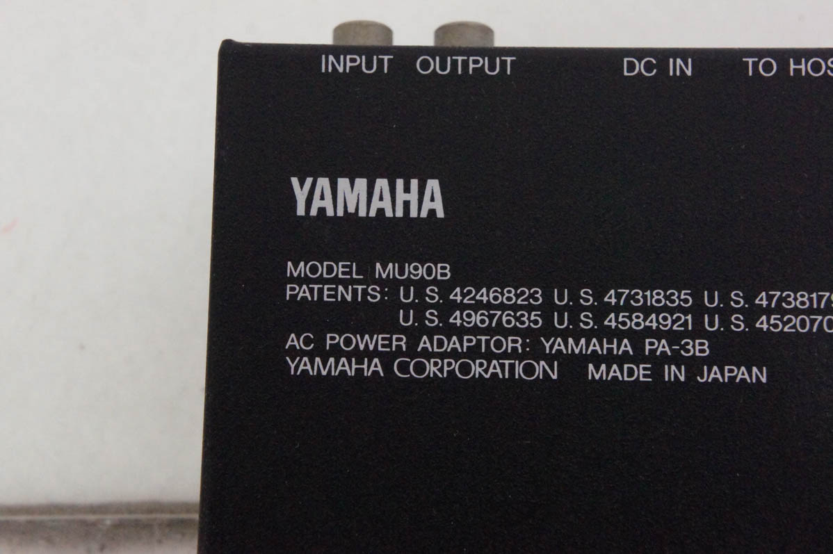 中古 YAMAHAヤマハ トーンジェネレーター MU90B : エスネットショップ