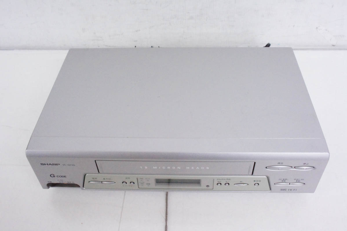 ♥️動作確認✨メンテナンス済✨シャープ✨VHS✨ビデオデッキ✨VC-GY20 31sPMfojmcL._AC_UL210_SR210,