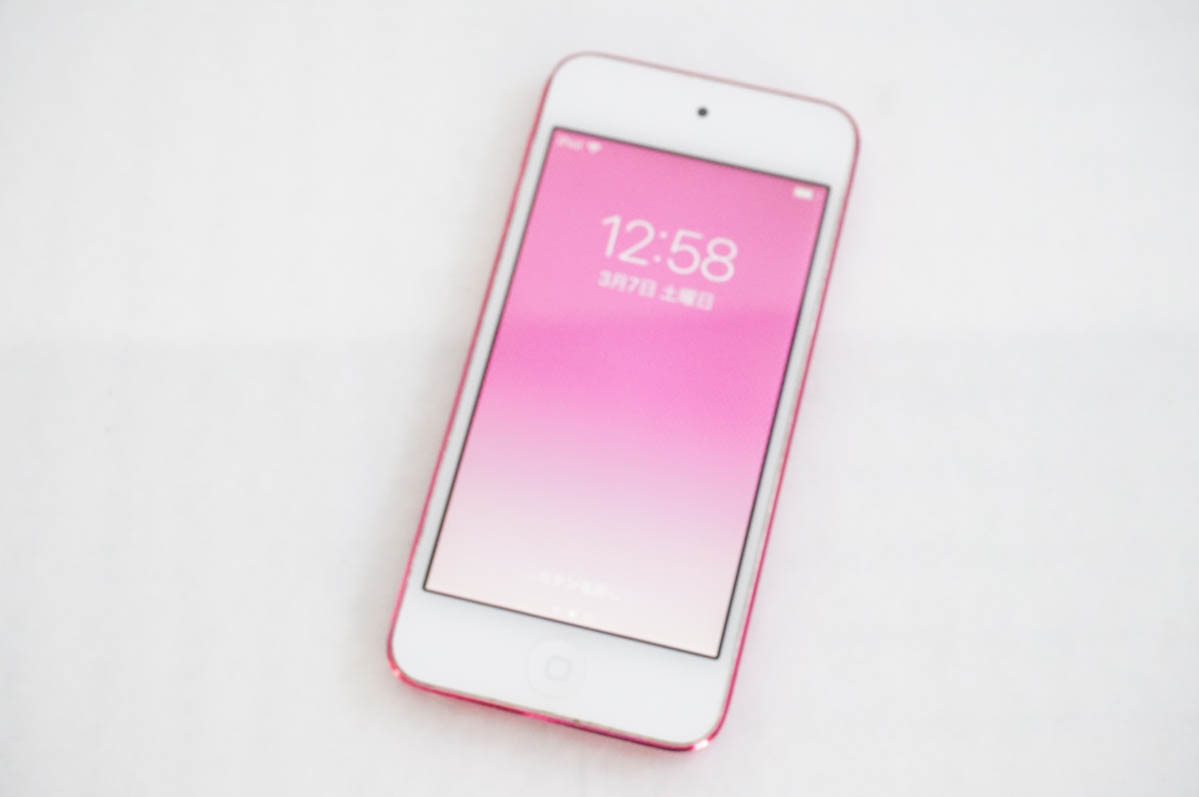 中古 Appleアップル 第6世代 iPod touch 128GB MKWK2J/A ピンク : エス