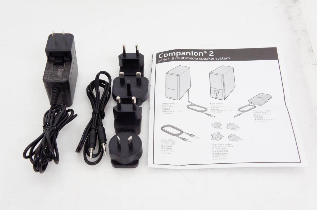 中古 BOSEボーズ マルチメディアスピーカーシステム Companion2
