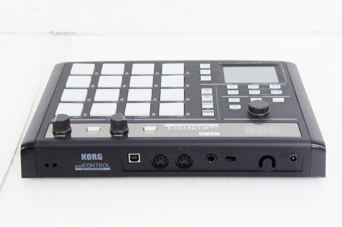 中古 KORGコルグ MIDI スタジオコントローラー PadKONTROL KPC-1