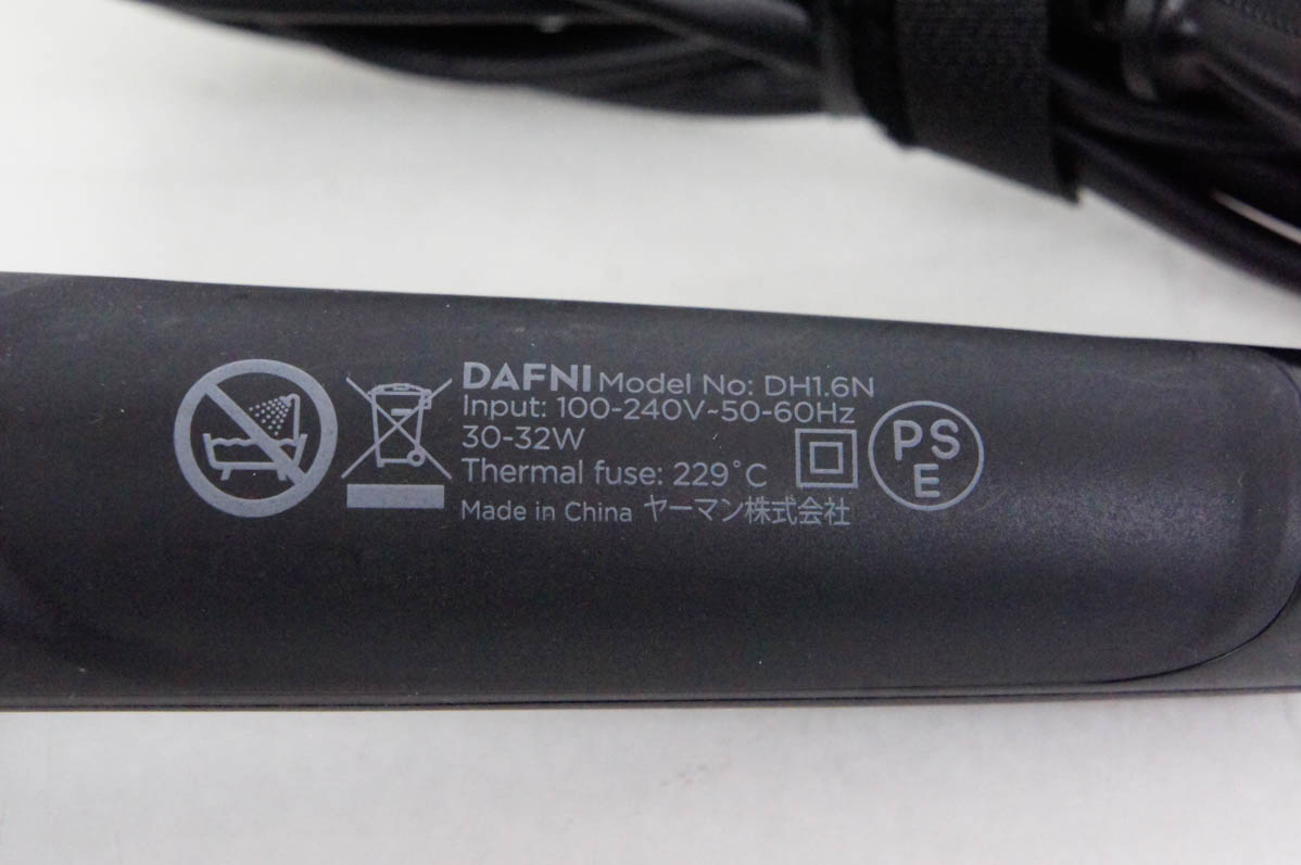 中古 YA-MANヤーマン DAFNI nano ダフニ ナノ ストレートアイロン DH1