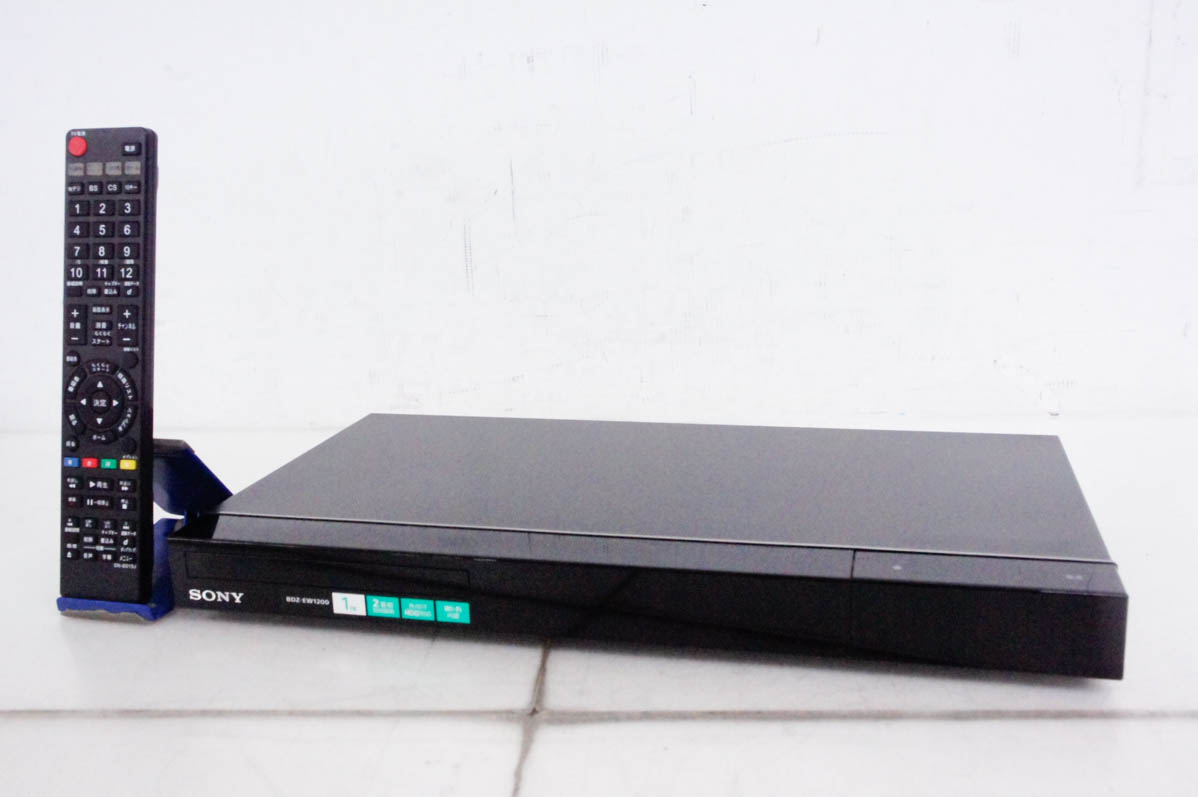 【極美品】SONY BDZ-EW1200／1T×2番組＋Blue-lay＆DVD Amazon | SONY 1TB 2チューナー ブルーレイレコーダー BDZ