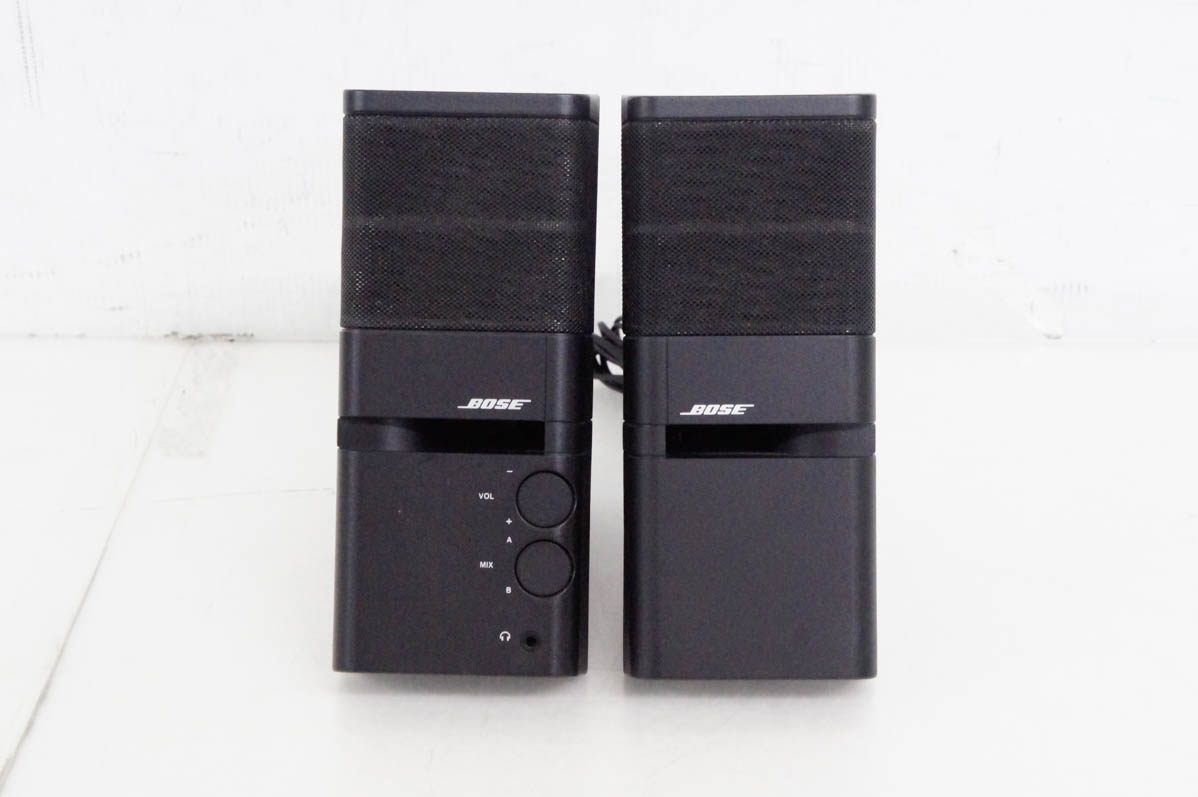 【美品】BOSE MediaMate スピーカー MEDIAMATE【メディアメイト(左右一組)】BOSE(R)社製マルチ