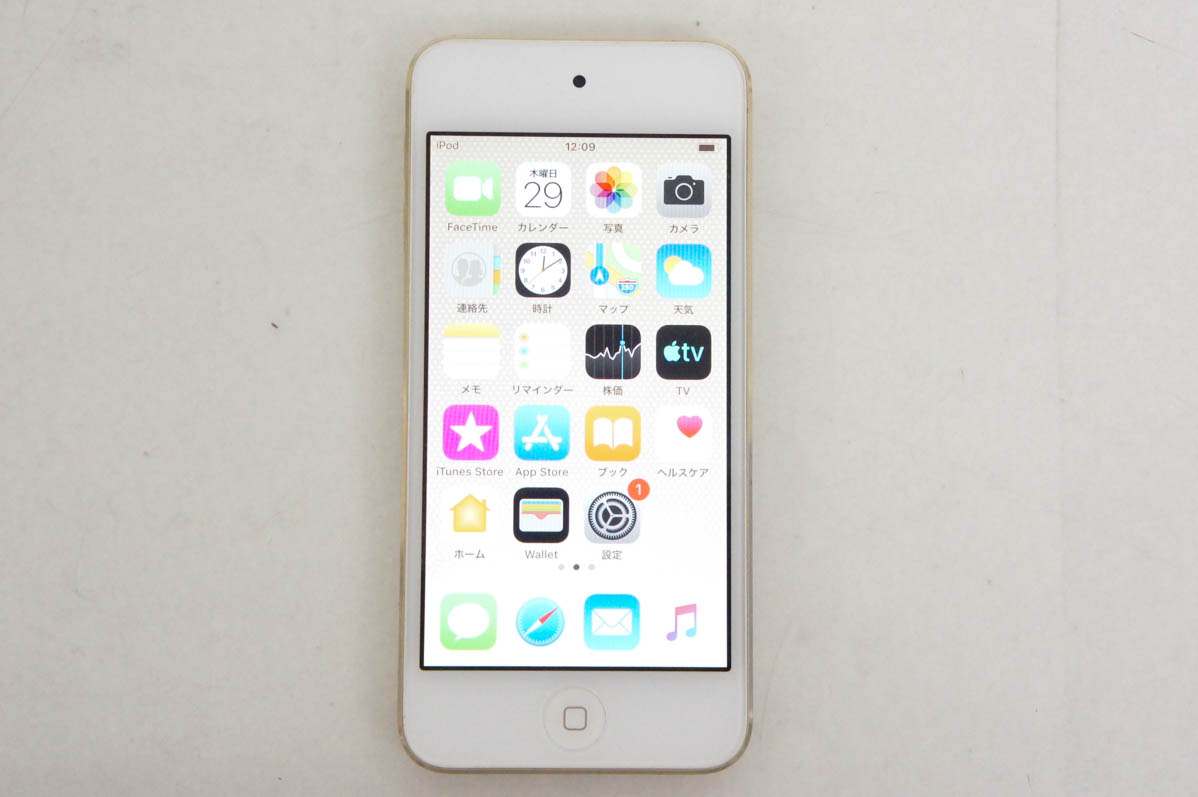 ほぼ新品　iPod　touch　第6世代　16GB　ゴールド　MKH02J/A 中古 Appleアップル 第6世代 iPod touch 16GB MKH02J/A ゴールド