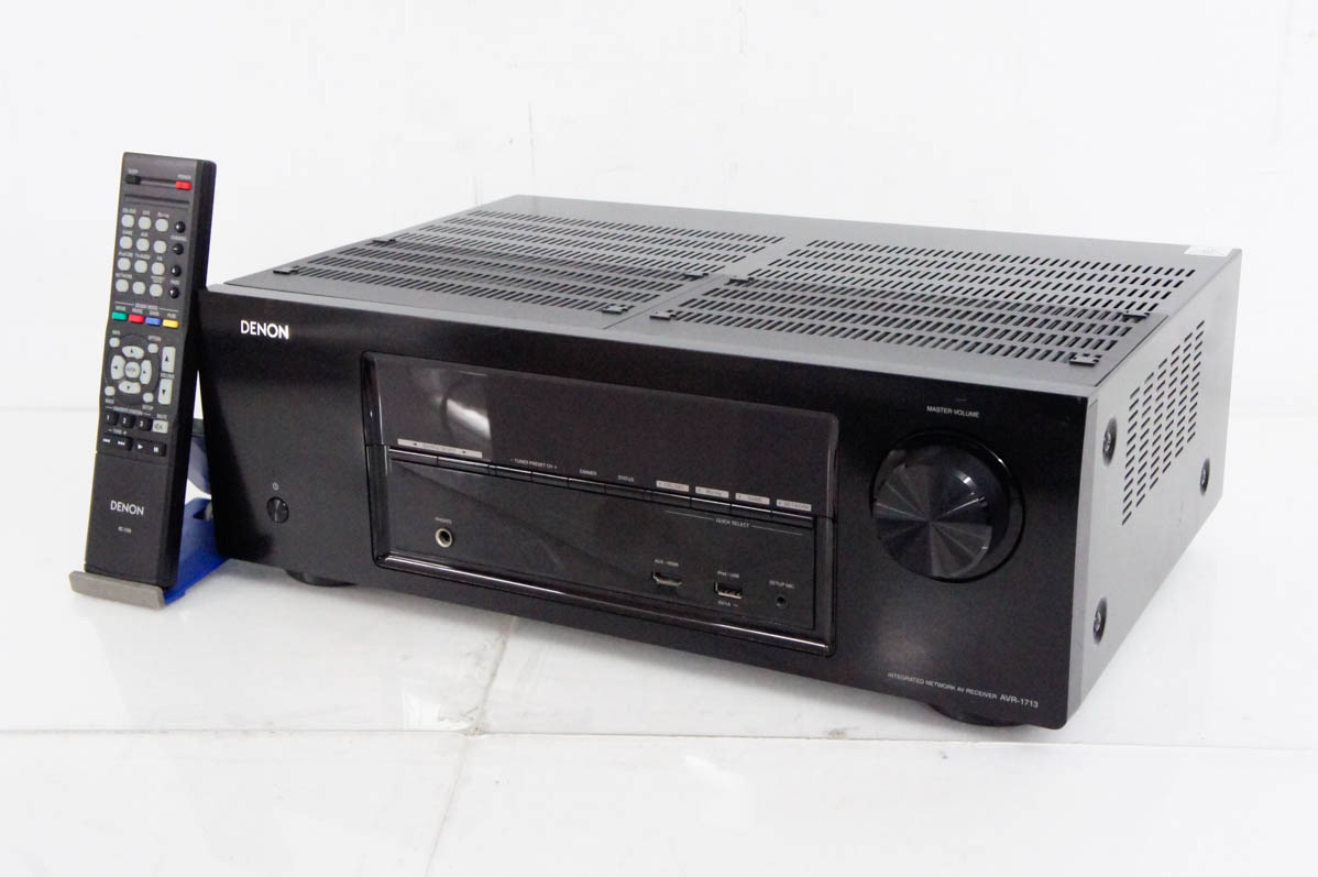 中古 Denonデノン 51ch AVサラウンドレシーバー AVR-1713 : d1144023 : エスネットショップ ヤフー店 - 通販 -  Yahoo!ショッピング