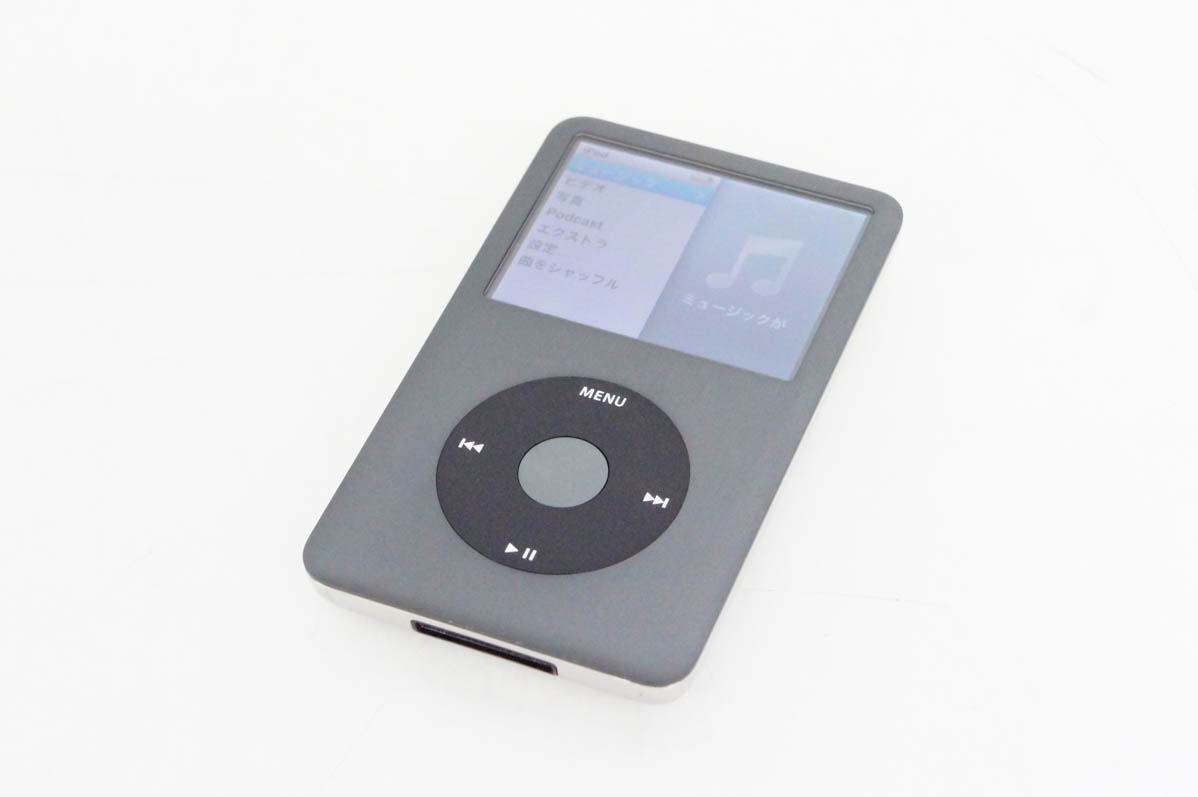 中古 Appleアップル iPod classic アイポッド クラシック 160GB MC297J｜snet-shop