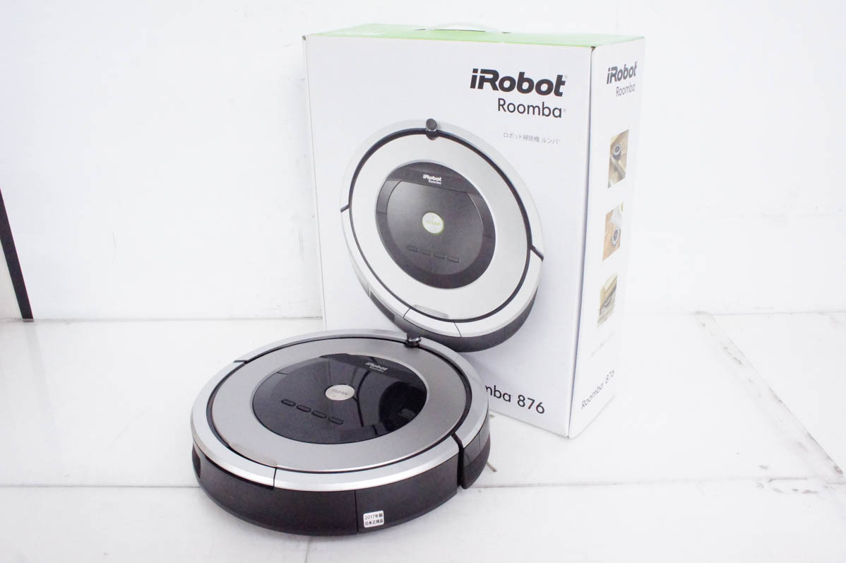 中古 iRobot アイロボット Roomba 自動掃除機 ルンバ 876 ロボット掃除機 人工知能搭載｜snet-shop