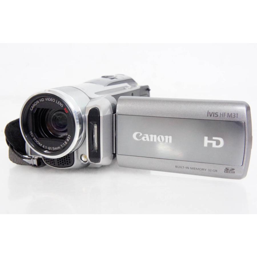 中古 キヤノンCANON ハイビジョンデジタルビデオカメラ メモリータイプ iVIS HF M31｜snet-shop