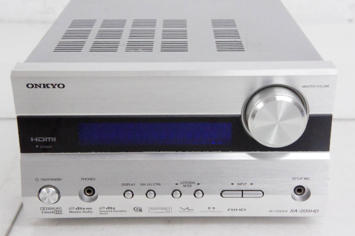 ONKYO SA-205HD AVセンター AVアンプ Amazon.co.jp: ONKYO AVセンター SA-205HD(S) : 家電＆カメラ