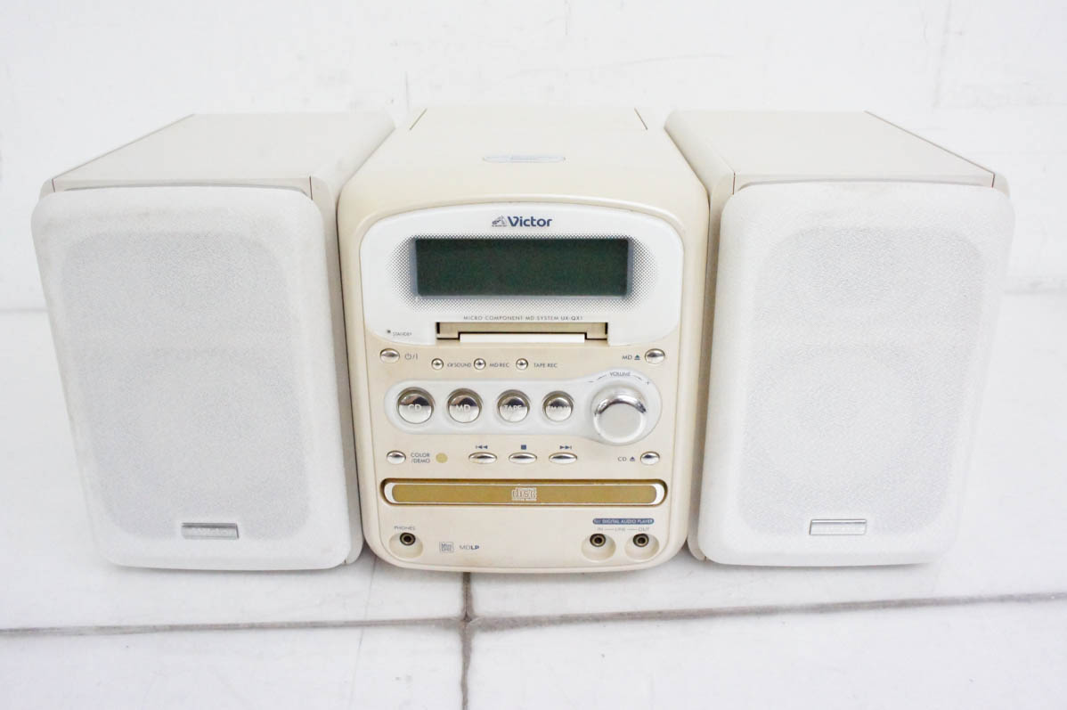 Victor ミニコンポ UK-019 200W　ホワイト Victor ミニコンポ UK-019 200W ホワイト オーディオ/コンポ