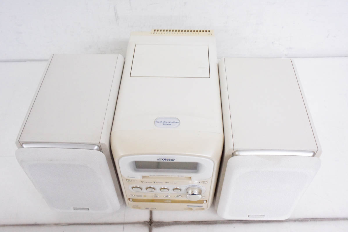 中古 訳あり JVC Victorビクター マイクロコンポーネントMD